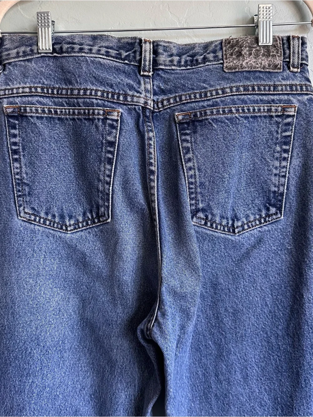 Vintage St. John's Bay Classic Fit High Waist Blue Mom Jeans Women’s 12